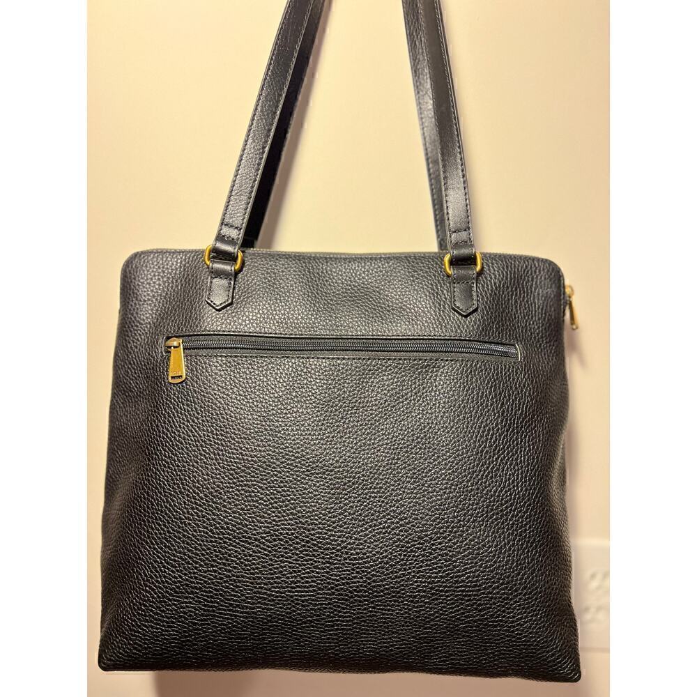 Fossil Kinley Tote Black pebbled leather. Excellent condition. - Picture 2 of 9